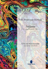 Andante Concert Band sheet music cover